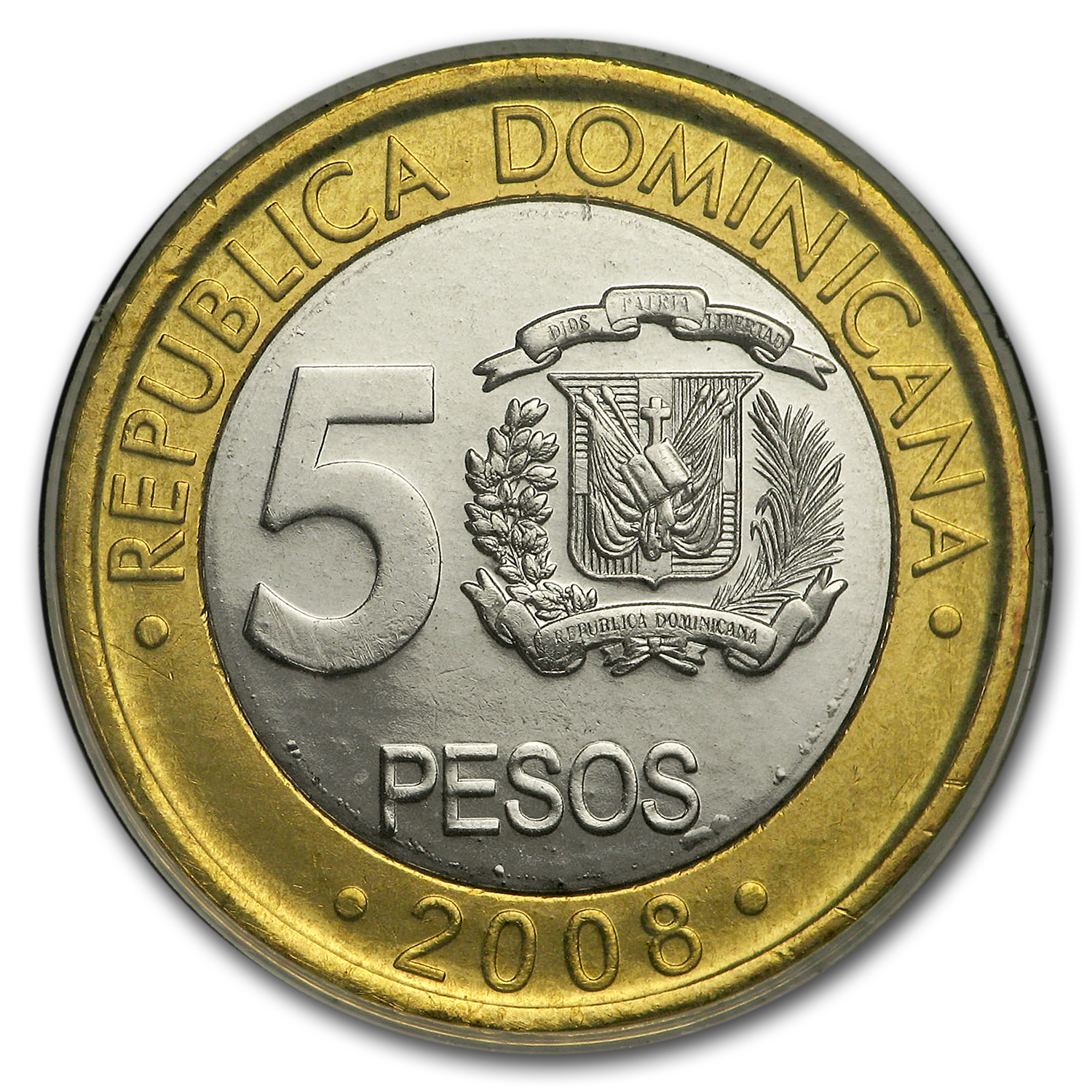 Dominican Republic 1 Peso 25 Pesos 4 Coin Set Bu Sku 179907 Ebay